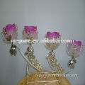 Wholesale crystal candle holder different types of candle holders